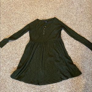 American Eagle olive green dress